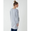 Twist Front Cotton Tunic With Side Pocket