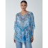 Patchwork Detail Kaftan Top