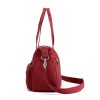 Large Nylon Tote Bag With Zipper