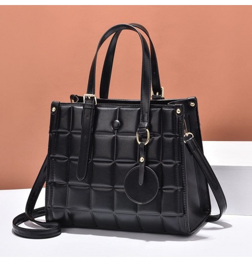 Embossed Leather Tote