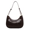 Croc Leather Handbag